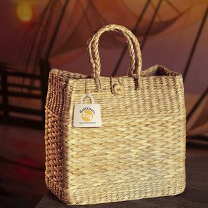 Hand Woven Basket Bag - 004