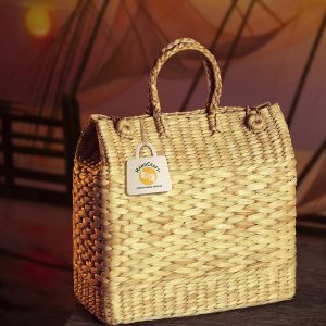 Hand Woven Basket Bag - 006