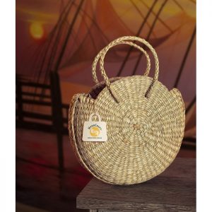 Hand Woven Basket Bag - 014