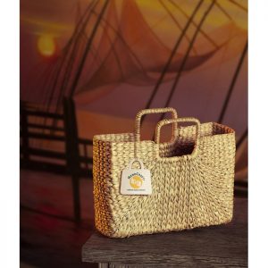 Hand Woven Basket Bag - 017