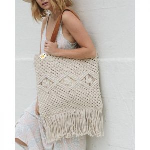 Cotton Macrame Bag